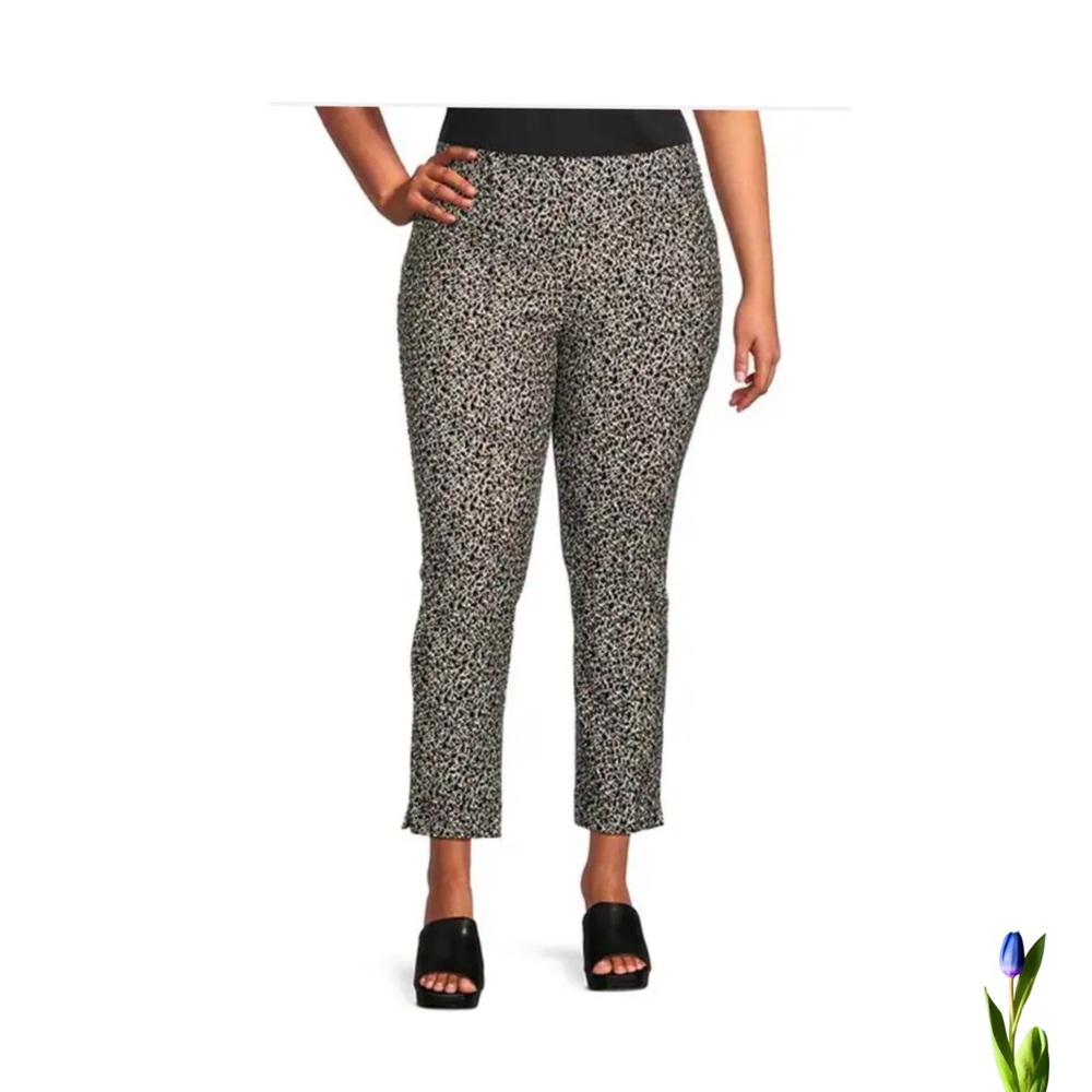Slim Factor by Investments Capri pants size L